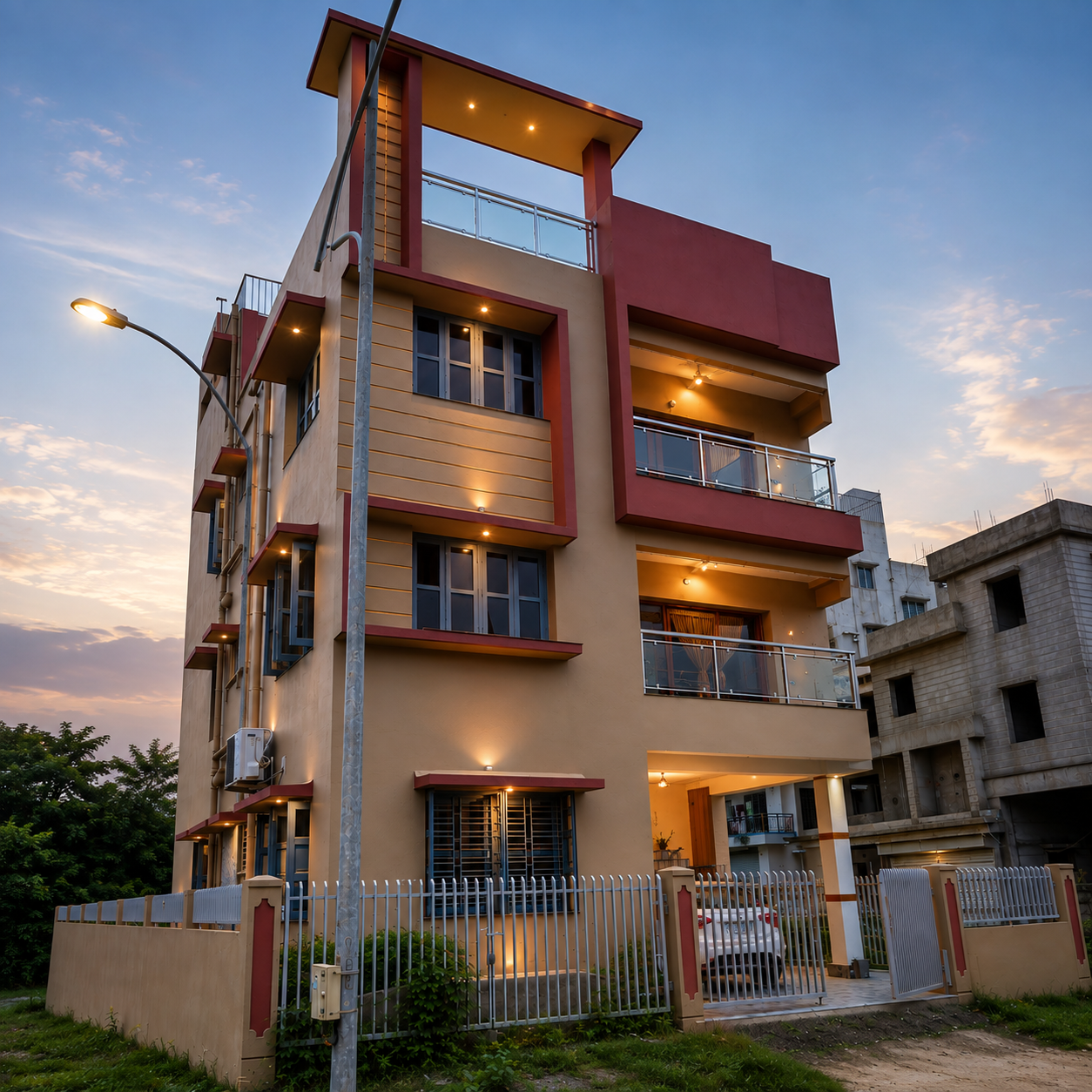 Contemporary Residence, Newtown vision